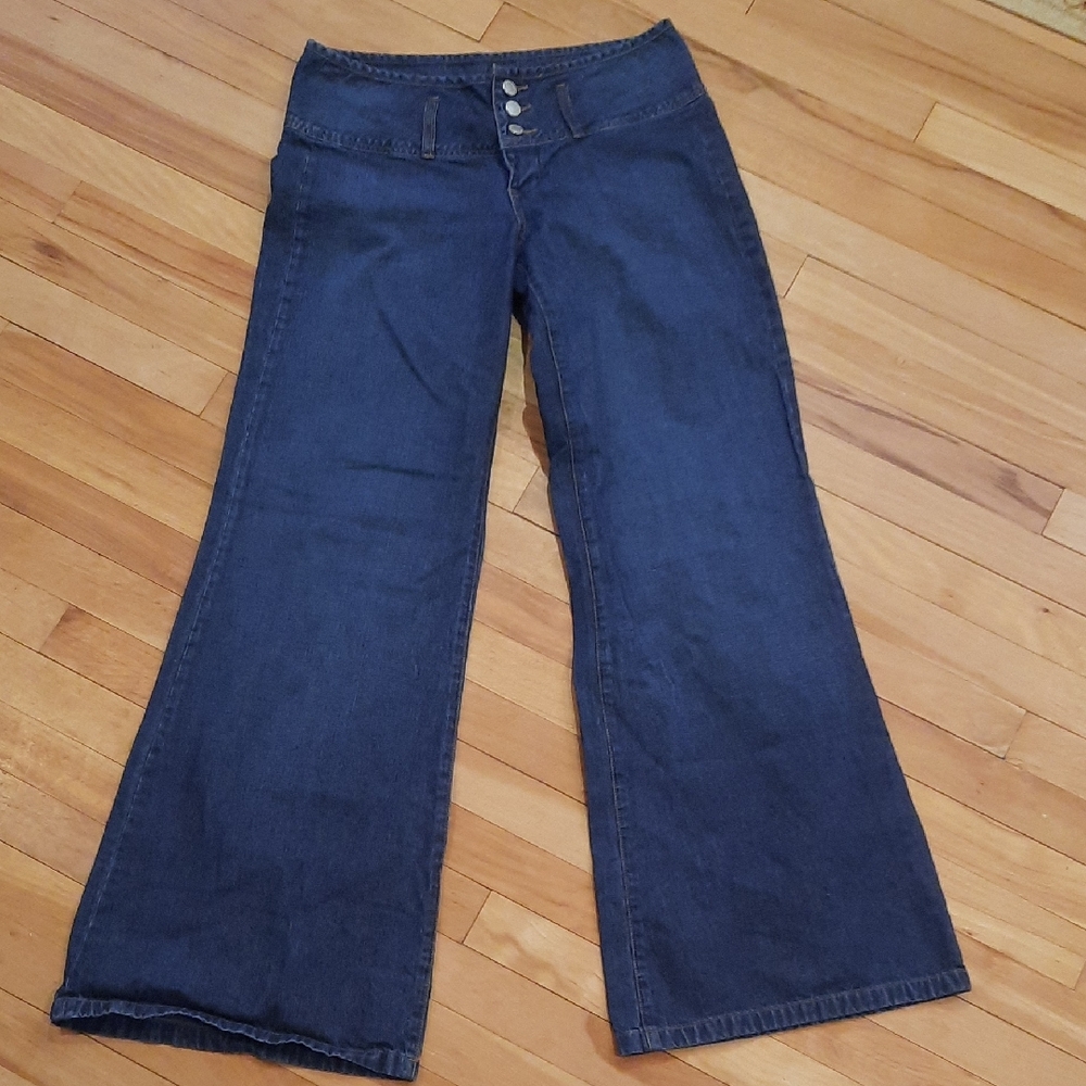 London Jeans low rise flares